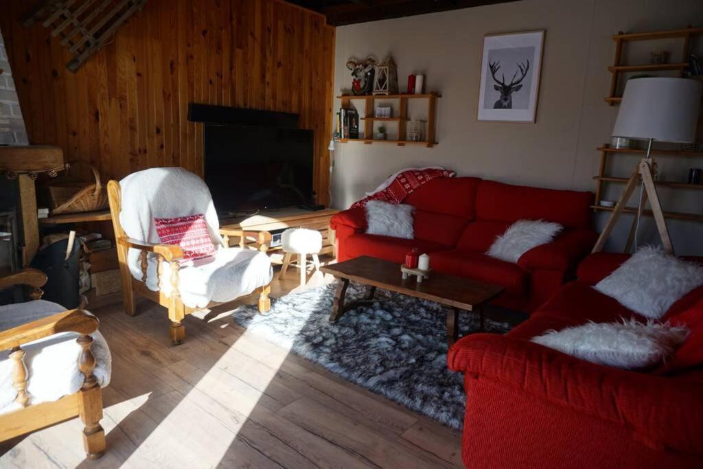 생-피에르-델-포르사 Le Nordik Chalet 3Etoiles Sauna Privatif Jardin 빌라 외부 사진